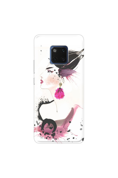 HUAWEI - Mate 20 Pro - Soft Clear Case - Japanese Style