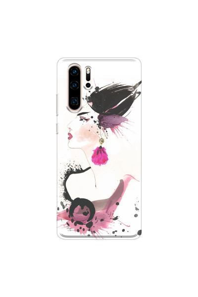 HUAWEI - P30 Pro - Soft Clear Case - Japanese Style