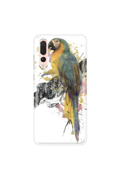 HUAWEI - P20 Pro - Soft Clear Case - Parrot