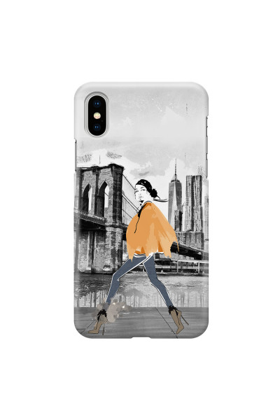 APPLE - iPhone XS - 3D Snap Case - The New York Walk