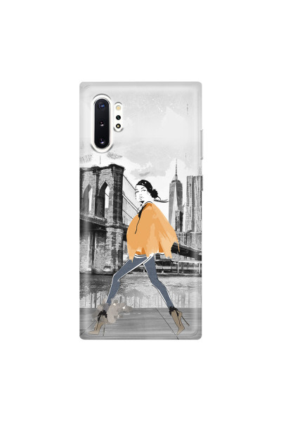 SAMSUNG - Galaxy Note 10 Plus - Soft Clear Case - The New York Walk