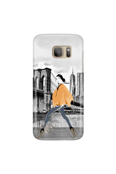 SAMSUNG - Galaxy S7 - 3D Snap Case - The New York Walk