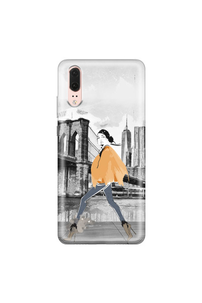 HUAWEI - P20 - Soft Clear Case - The New York Walk