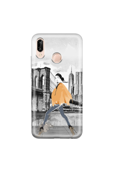 HUAWEI - P20 Lite - Soft Clear Case - The New York Walk
