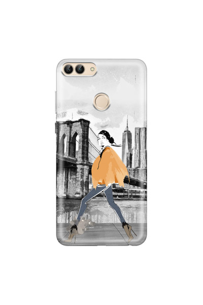 HUAWEI - P Smart 2018 - Soft Clear Case - The New York Walk