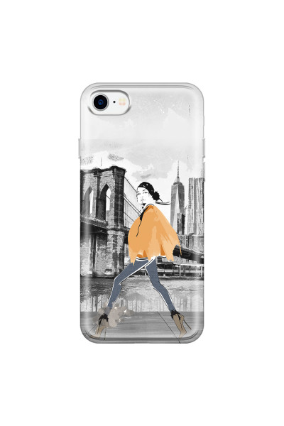 APPLE - iPhone 7 - Soft Clear Case - The New York Walk