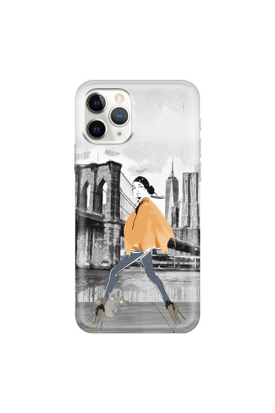 APPLE - iPhone 11 Pro - Soft Clear Case - The New York Walk
