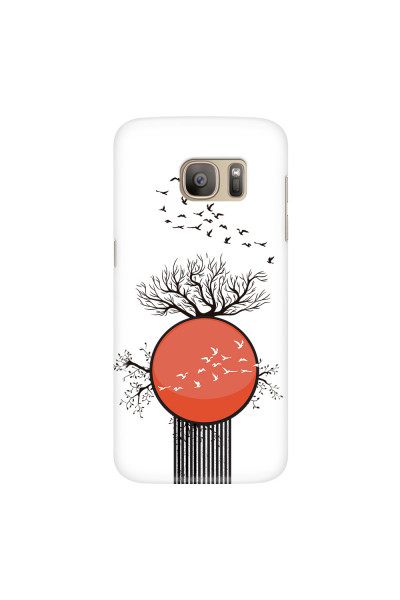 SAMSUNG - Galaxy S7 - 3D Snap Case - Bird Flight
