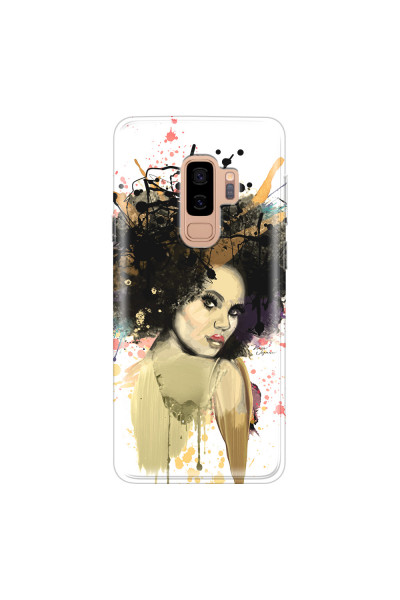 SAMSUNG - Galaxy S9 Plus 2018 - Soft Clear Case - We love Afro
