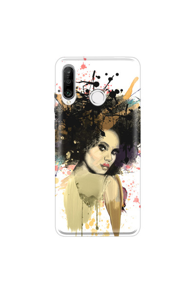 HUAWEI - P30 Lite - Soft Clear Case - We love Afro