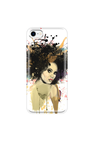 APPLE - iPhone 7 - Soft Clear Case - We love Afro