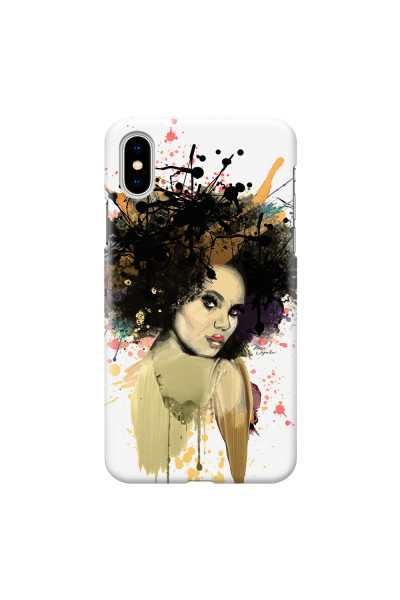 APPLE - iPhone X - 3D Snap Case - We love Afro