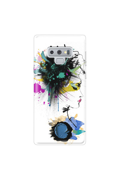 SAMSUNG - Galaxy Note 9 - Soft Clear Case - Medusa Girl