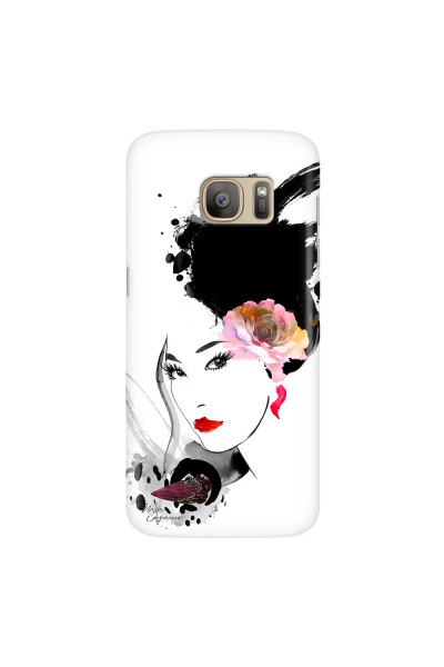 SAMSUNG - Galaxy S7 - 3D Snap Case - Black Beauty