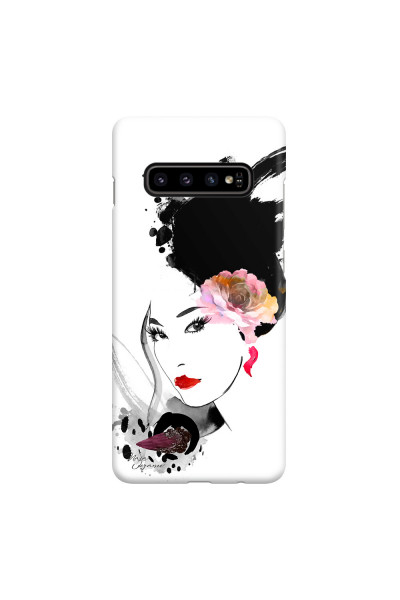 SAMSUNG - Galaxy S10 - 3D Snap Case - Black Beauty