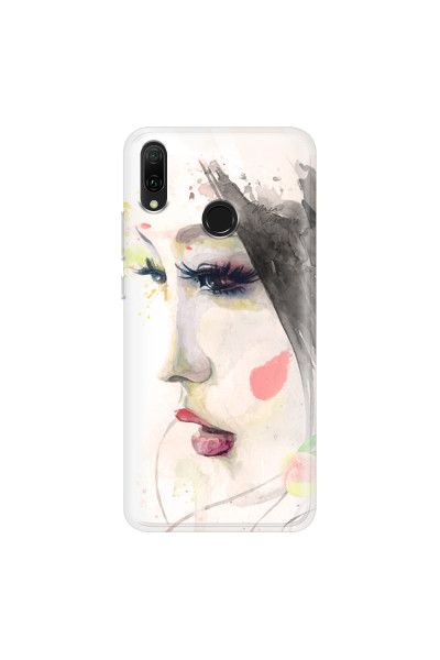 HUAWEI - Y9 2019 - Soft Clear Case - Face of a Beauty