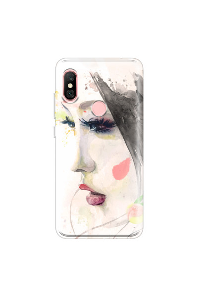 XIAOMI - Redmi Note 6 Pro - Soft Clear Case - Face of a Beauty