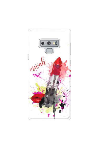 SAMSUNG - Galaxy Note 9 - Soft Clear Case - Lipstick