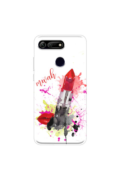 HONOR - Honor View 20 - Soft Clear Case - Lipstick