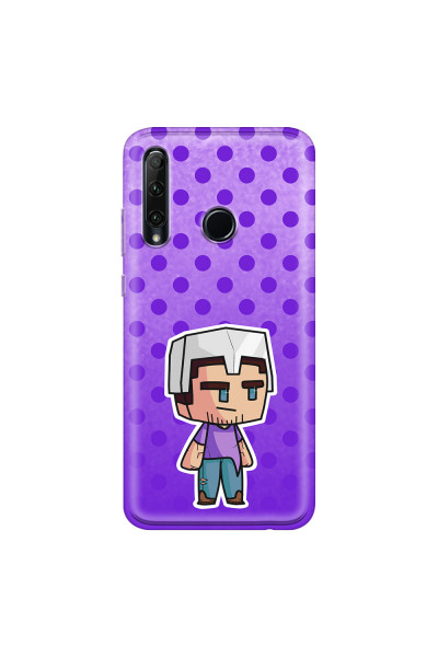 HONOR - Honor 20 lite - Soft Clear Case - Purple Shield Crafter
