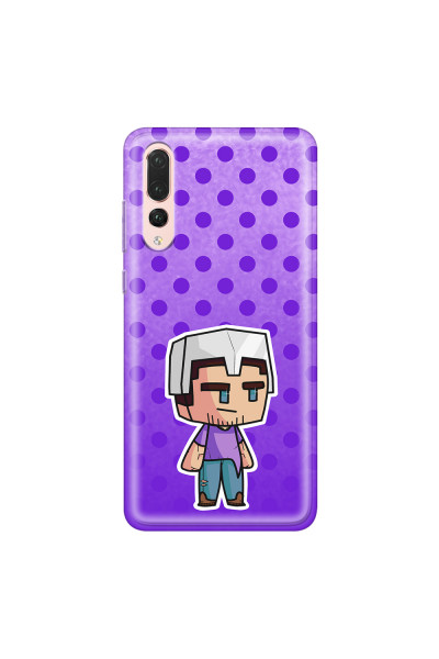 HUAWEI - P20 Pro - Soft Clear Case - Purple Shield Crafter