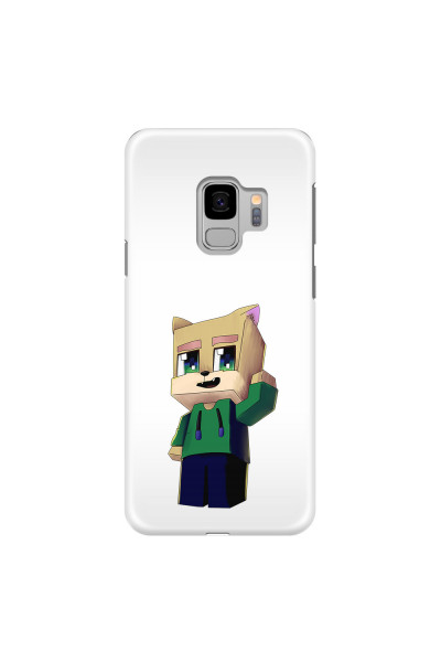 SAMSUNG - Galaxy S9 - 3D Snap Case - Clear Fox Player