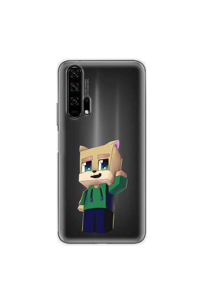 HONOR - Honor 20 Pro - Soft Clear Case - Clear Fox Player