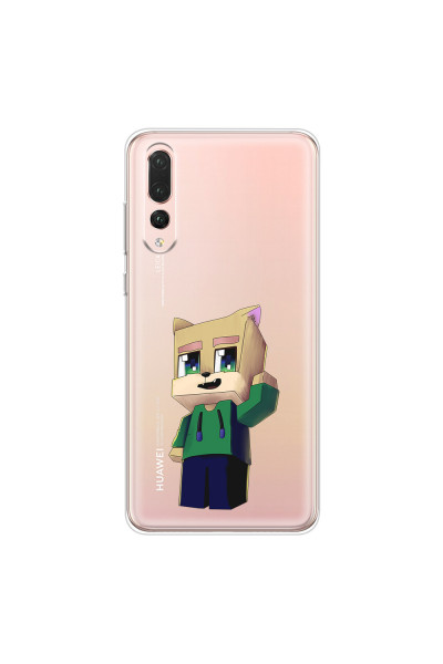 HUAWEI - P20 Pro - Soft Clear Case - Clear Fox Player