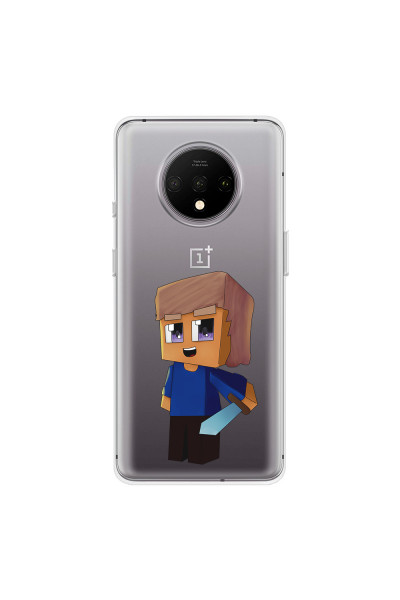 ONEPLUS - OnePlus 7T - Soft Clear Case - Clear Sword Kid
