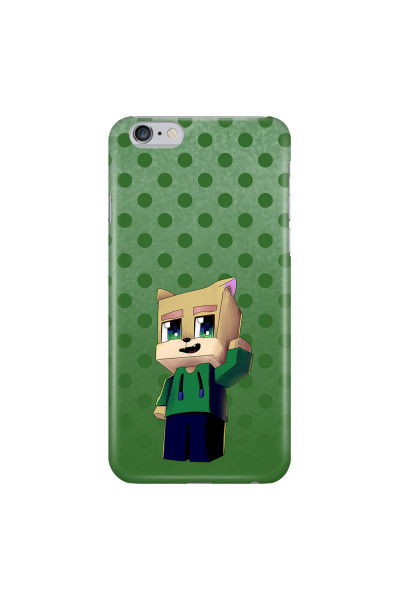 APPLE - iPhone 6S - 3D Snap Case - Green Fox Player