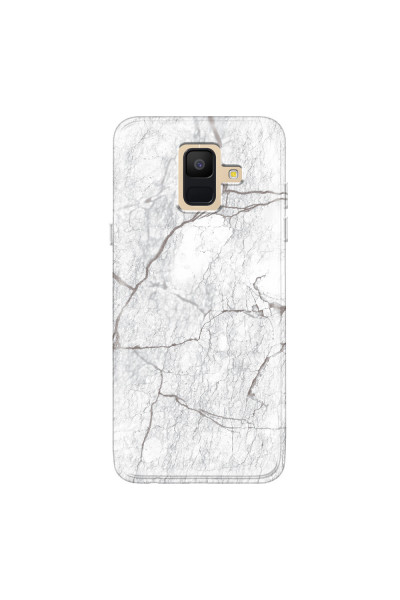 SAMSUNG - Galaxy A6 2018 - Soft Clear Case - Pure Marble Collection II.