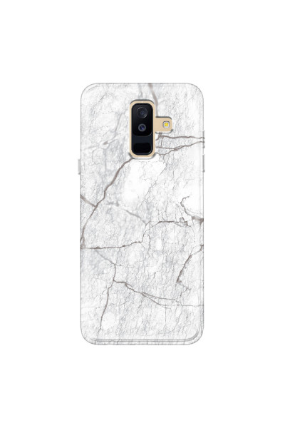 SAMSUNG - Galaxy A6 Plus 2018 - Soft Clear Case - Pure Marble Collection II.