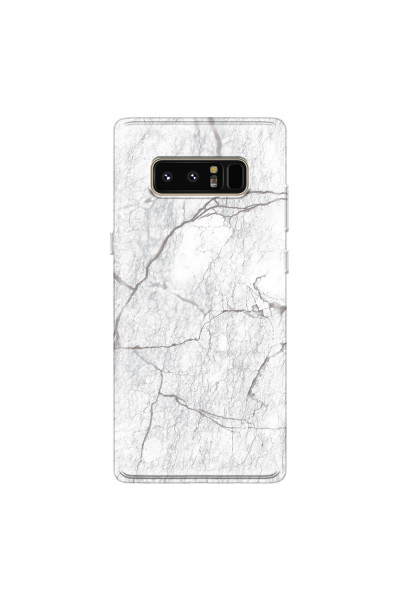SAMSUNG - Galaxy Note 8 - Soft Clear Case - Pure Marble Collection II.