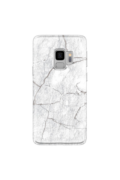 SAMSUNG - Galaxy S9 - Soft Clear Case - Pure Marble Collection II.