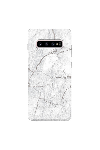 SAMSUNG - Galaxy S10 - Soft Clear Case - Pure Marble Collection II.