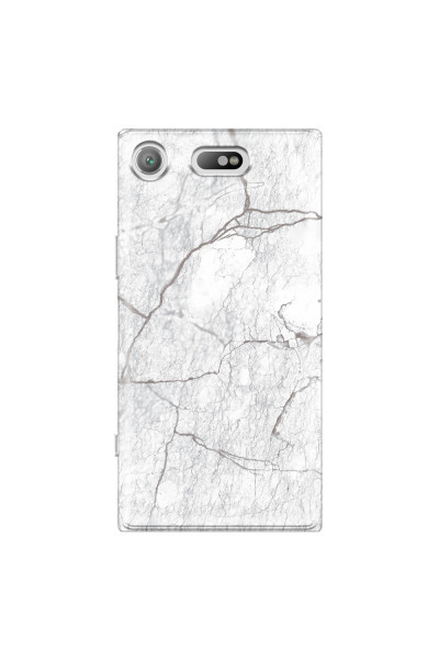 SONY - Sony Xperia XZ1 Compact - Soft Clear Case - Pure Marble Collection II.