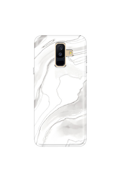 SAMSUNG - Galaxy A6 Plus 2018 - Soft Clear Case - Pure Marble Collection III.