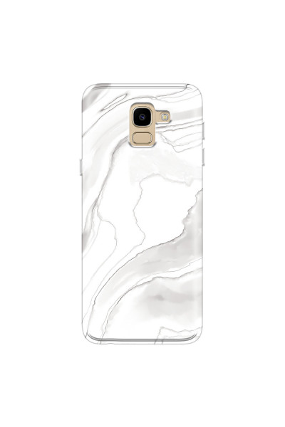 SAMSUNG - Galaxy J6 2018 - Soft Clear Case - Pure Marble Collection III.