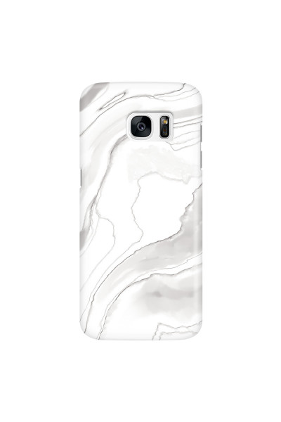 SAMSUNG - Galaxy S7 Edge - 3D Snap Case - Pure Marble Collection III.