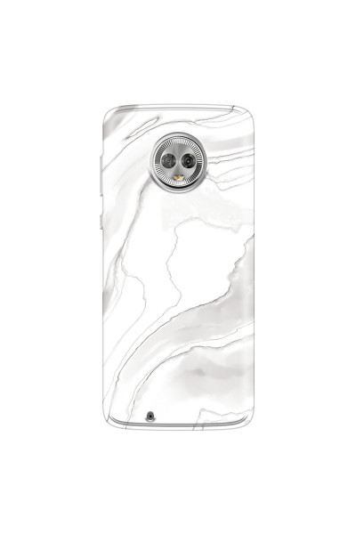 MOTOROLA by LENOVO - Moto G6 - Soft Clear Case - Pure Marble Collection III.
