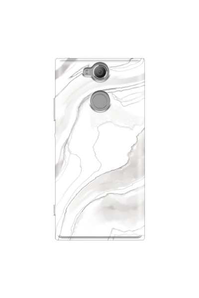 SONY - Sony Xperia XA2 - Soft Clear Case - Pure Marble Collection III.