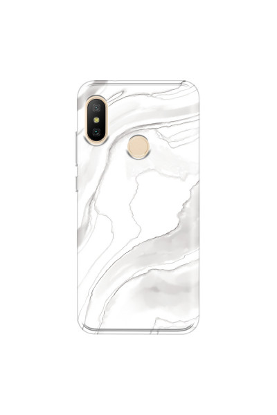 XIAOMI - Mi A2 Lite - Soft Clear Case - Pure Marble Collection III.