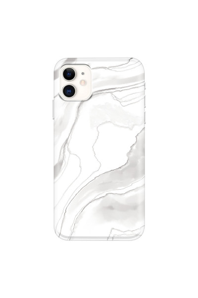 APPLE - iPhone 11 - Soft Clear Case - Pure Marble Collection III.