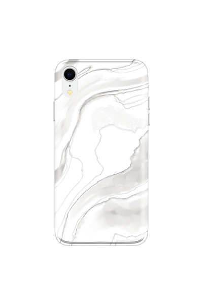 APPLE - iPhone XR - Soft Clear Case - Pure Marble Collection III.