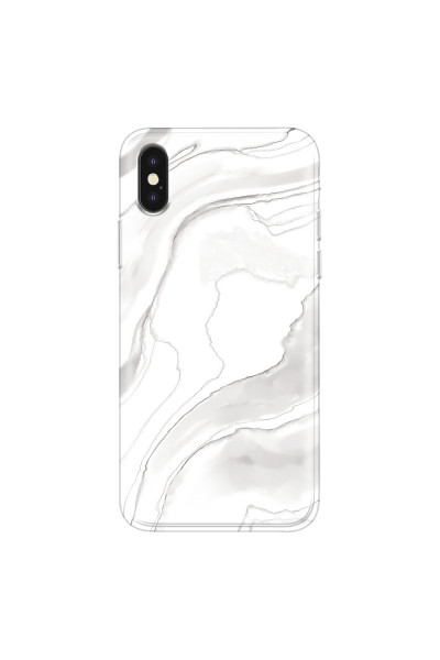 APPLE - iPhone XS Max - Soft Clear Case - Pure Marble Collection III.