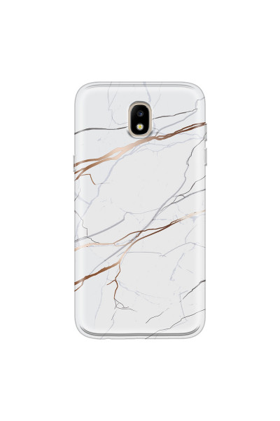 SAMSUNG - Galaxy J3 2017 - Soft Clear Case - Pure Marble Collection IV.