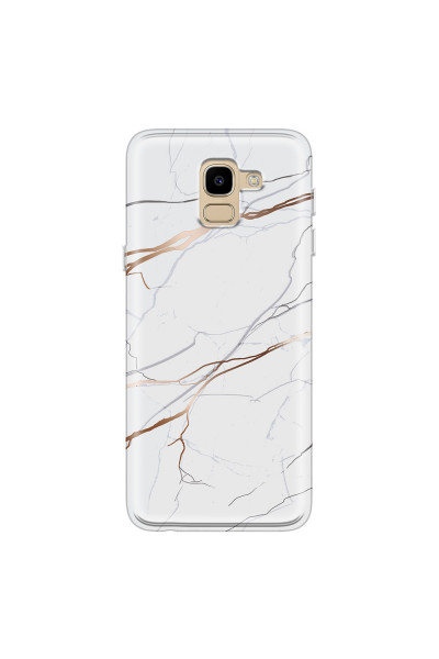 SAMSUNG - Galaxy J6 2018 - Soft Clear Case - Pure Marble Collection IV.