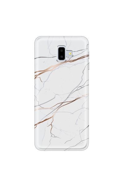 SAMSUNG - Galaxy J6 Plus 2018 - Soft Clear Case - Pure Marble Collection IV.