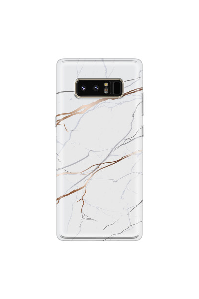 SAMSUNG - Galaxy Note 8 - Soft Clear Case - Pure Marble Collection IV.