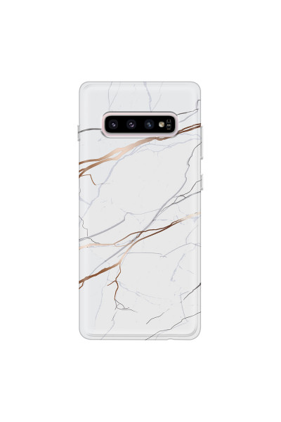 SAMSUNG - Galaxy S10 - Soft Clear Case - Pure Marble Collection IV.